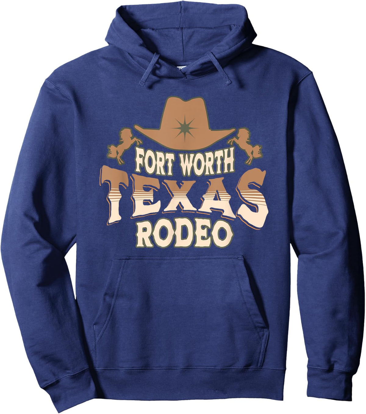 Fort Worth Texas Rodeo Hoodie - Hoodie | Navy