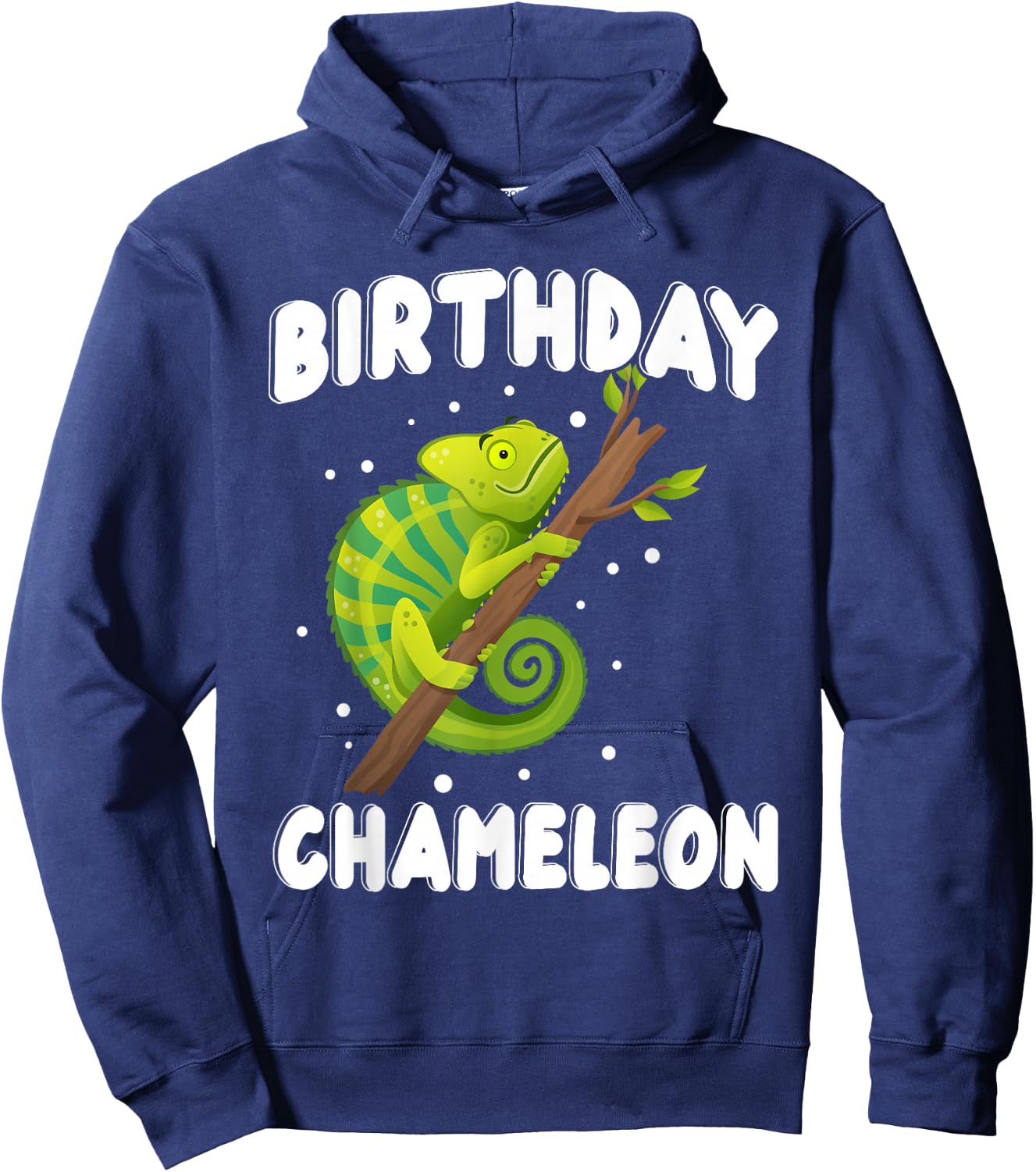 Birthday Chameleon Hoodie - Hoodie | Navy