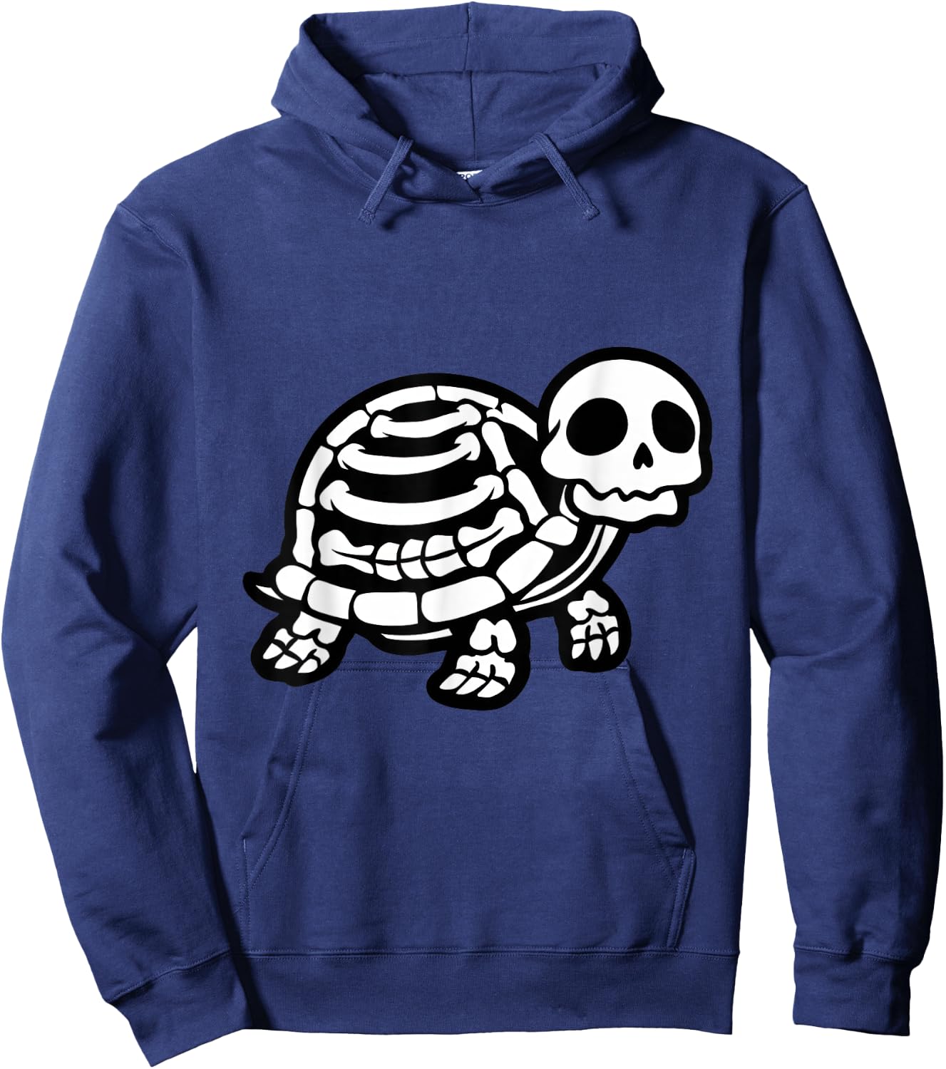 Cute Halloween Turtle Skeleton Tortoise Fossils Archeologist Hoodie - Hoodie | Navy