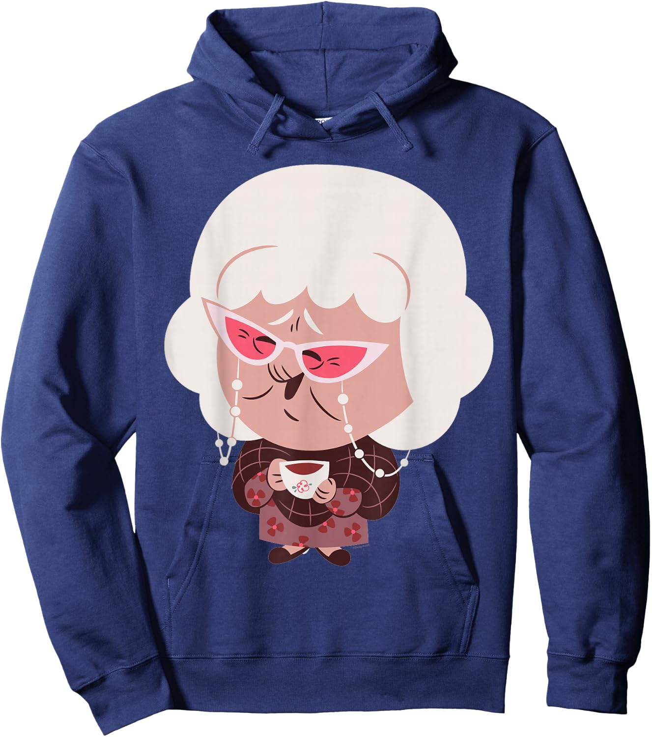 Disney and Pixar’s Inside Out 2 Emotions Nostalgia Big Face Hoodie - Hoodie | Navy