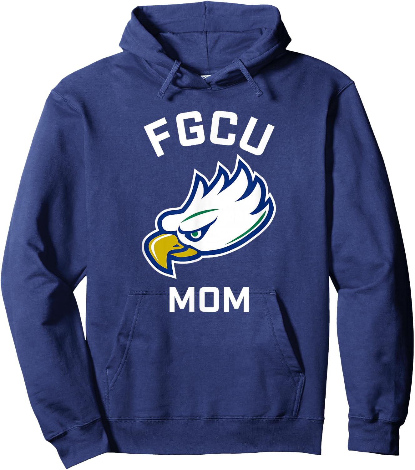 Florida Gulf Coast University FGCU Eagles Arched Mom Hoodie - Hoodie | Navy