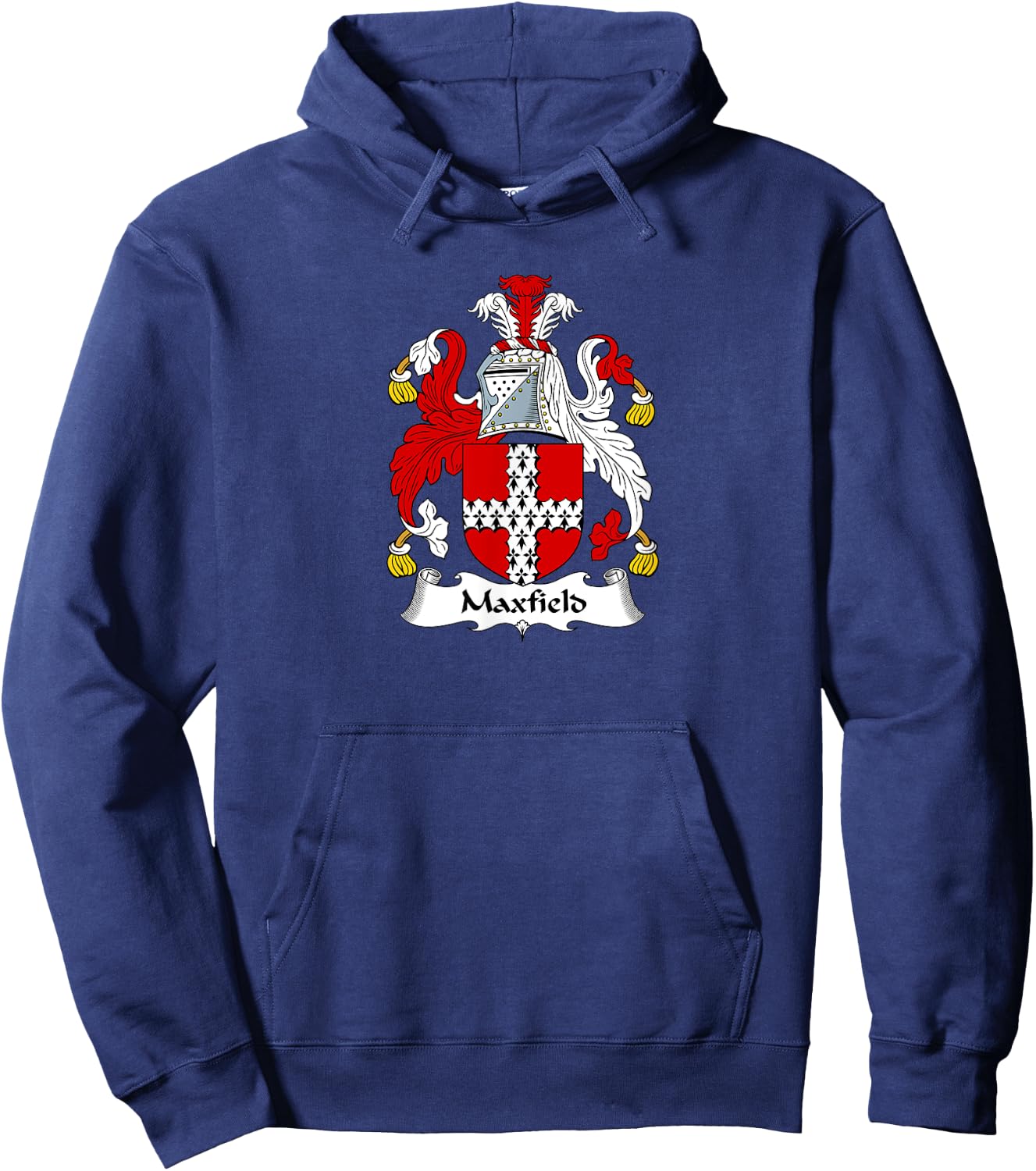 Maxfield Coat of Arms - Family Crest Hoodie - Hoodie | Navy