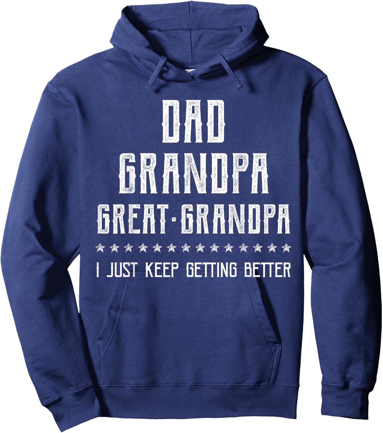Dad Grandpa Great Grandpa Legend Hoodie - Hoodie | Navy