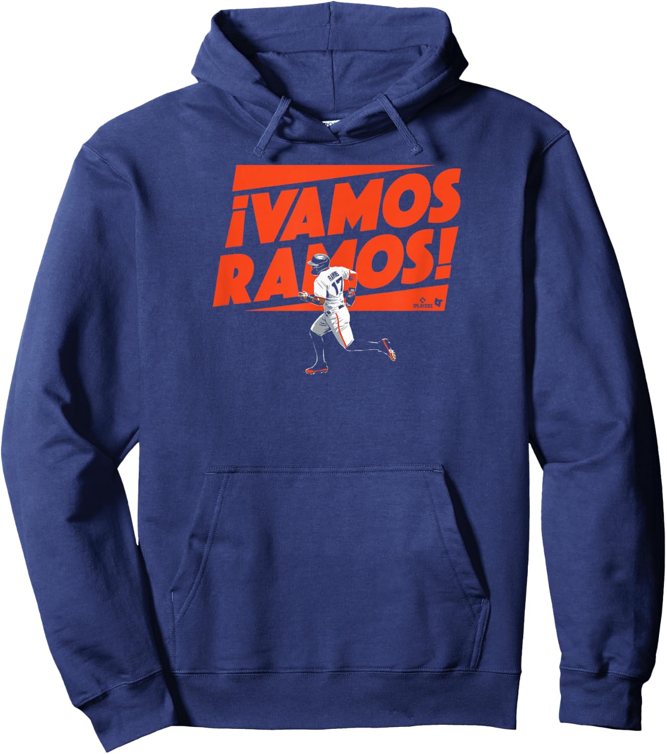 Heliot Ramos: Vamos Ramos - San Fransisco Baseball Hoodie - Hoodie | Navy