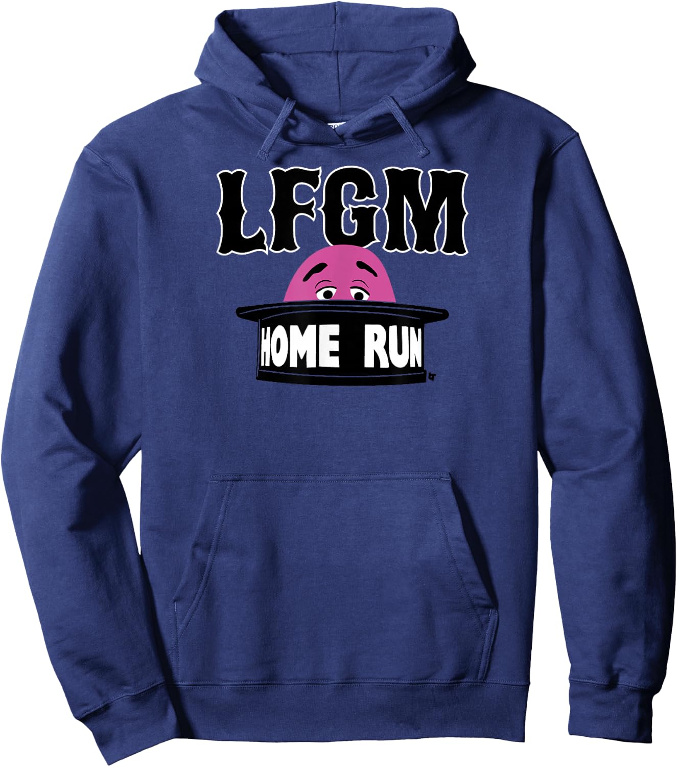LFGM Grimace - New York Baseball Hoodie - Hoodie | Navy