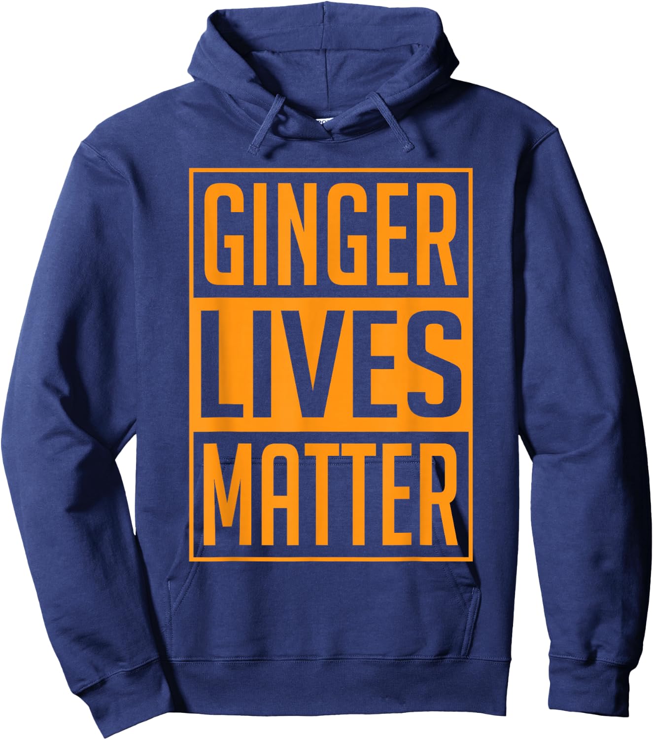 Ginger Lives Matter St Patricks Day Red Headed Men Women Hoodie - Hoodie | Navy
