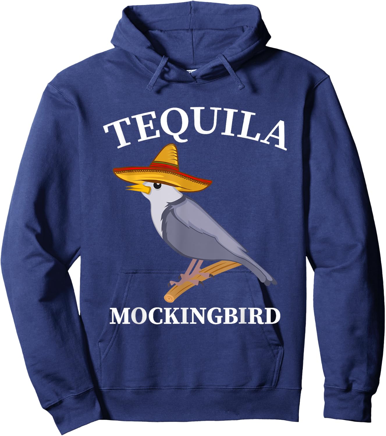 Tequila Mockingbird Drinker And Bird Lover Hoodie - Hoodie | Navy