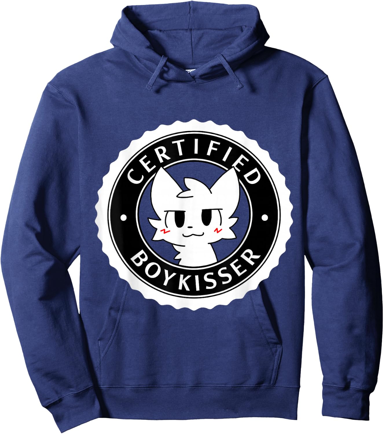 Certified Boykisser Hoodie - Hoodie | Navy