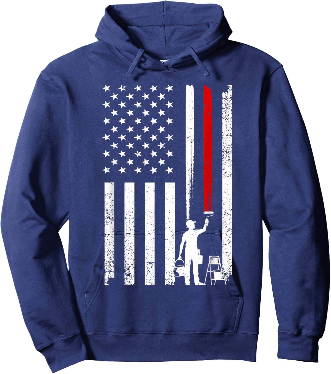 Cool Painter Art Women Painting Job House Painter Hoodie - Hoodie | Navy
