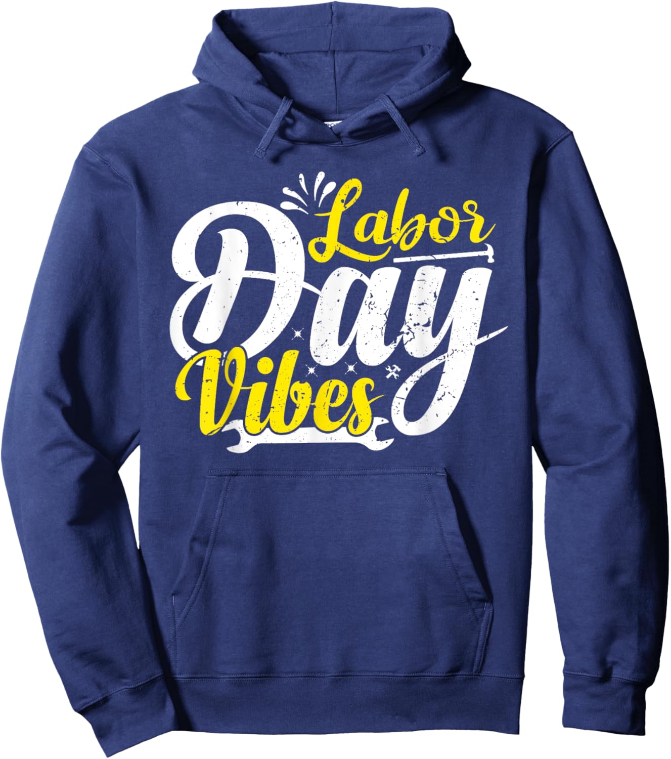 Labor Day Vibes Shirt Patriot Happy Labor Day Men Women Boys Hoodie - Hoodie | Navy