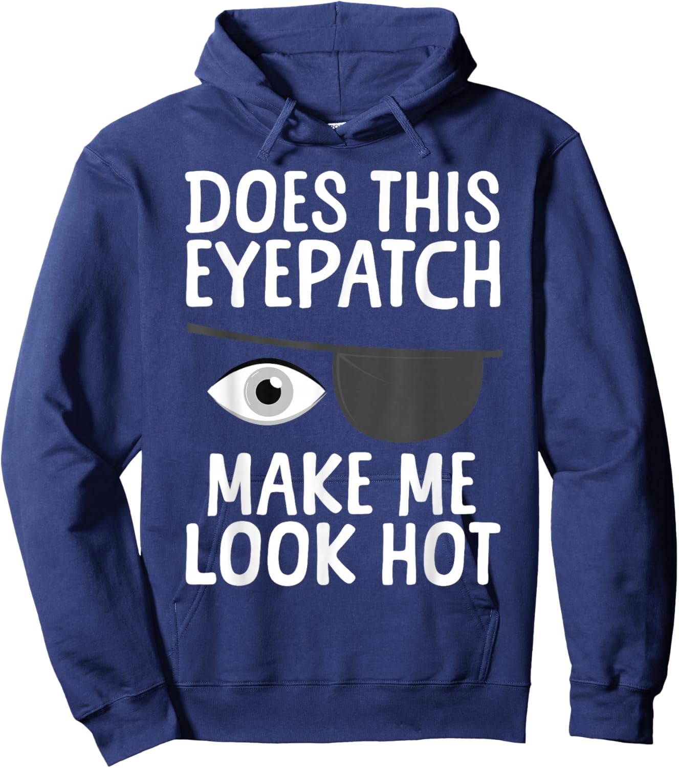 Eye Surgery Design Women Kids Eye Patch Eye Surgery Hoodie - Hoodie | Navy