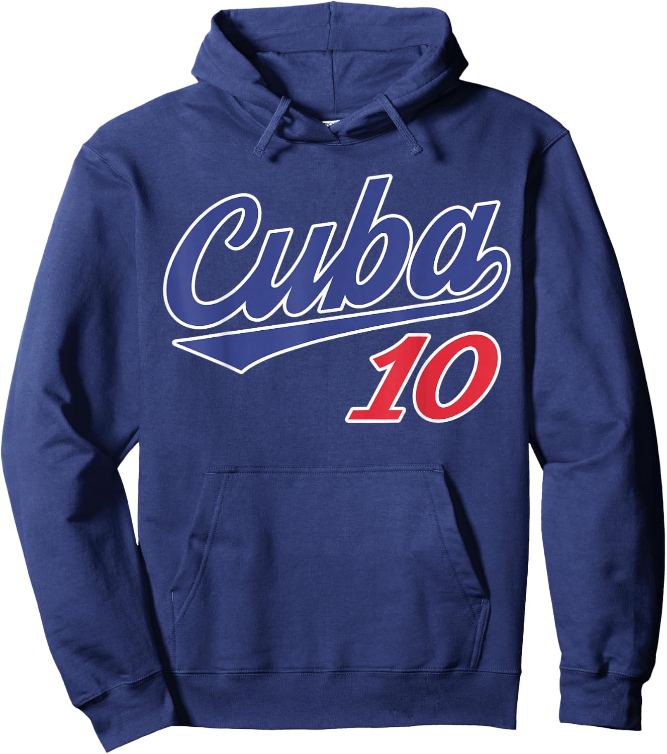Cuba 10 Baseball Player Cuban Baseball Fans Hoodie - Hoodie | Navy