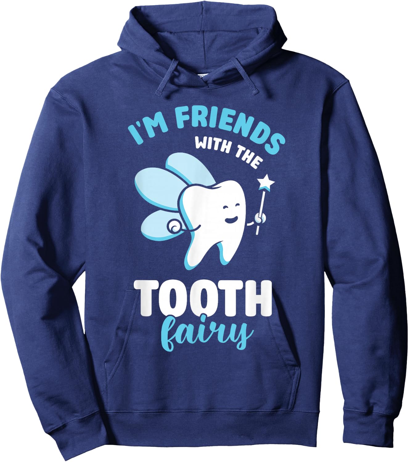 Ich Bin Mit Der Zahnfee Befreundet Zahnarztpraxis Dentist Hoodie - Hoodie | Navy