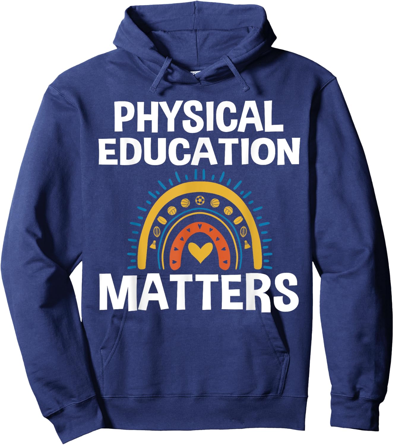 physical education matters PE Hoodie - Hoodie | Navy