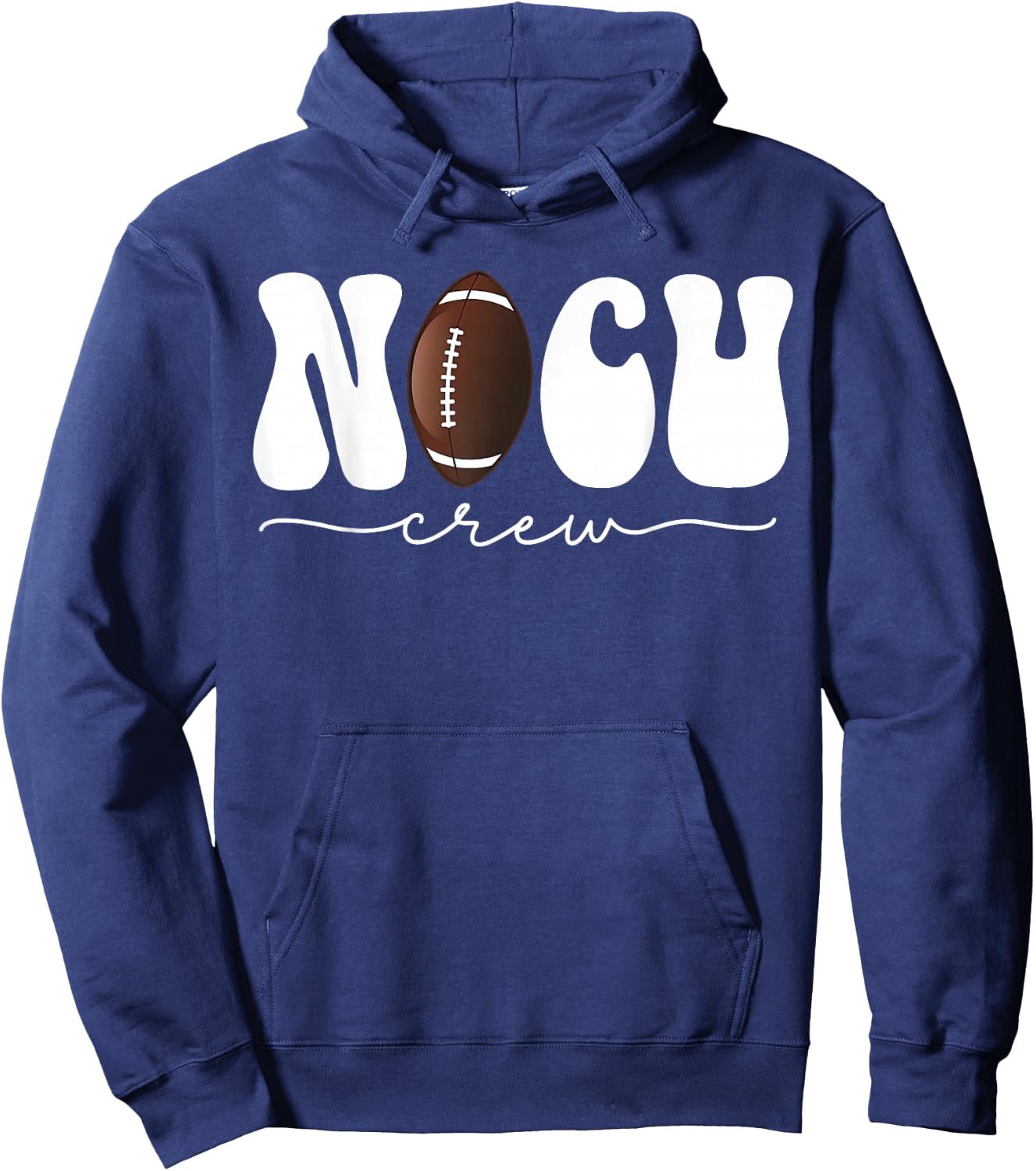 Football NICU Nurse Sports Nurse Appreciation Nurses Week Hoodie - Hoodie | Navy
