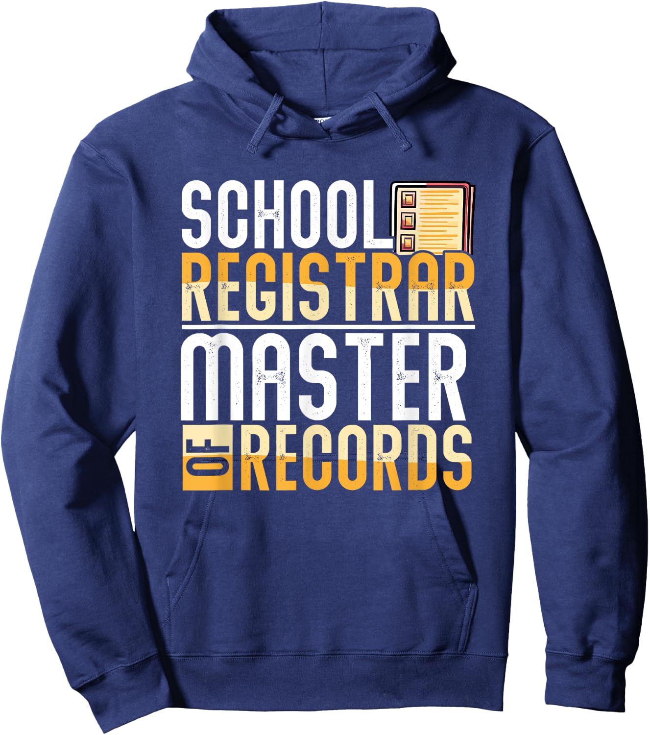 School Registrar Appreciation Funny Back To School Registrar Hoodie - Hoodie | Navy