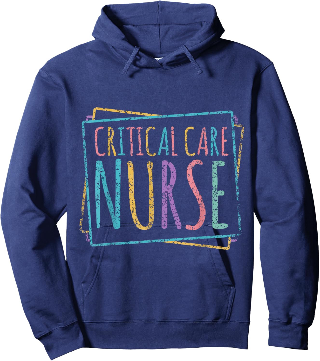 Critical Care Nurse Icu Nursing Nurses Critical Care Nurse Hoodie - Hoodie | Navy
