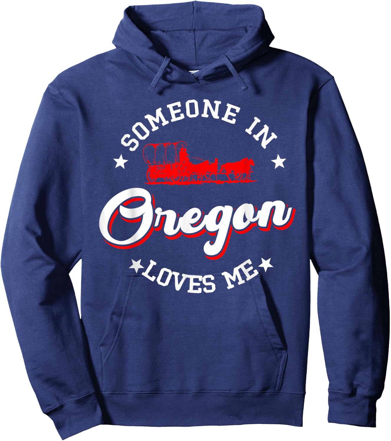 Someone In Oregon Loves Me Hoodie - Hoodie | Navy