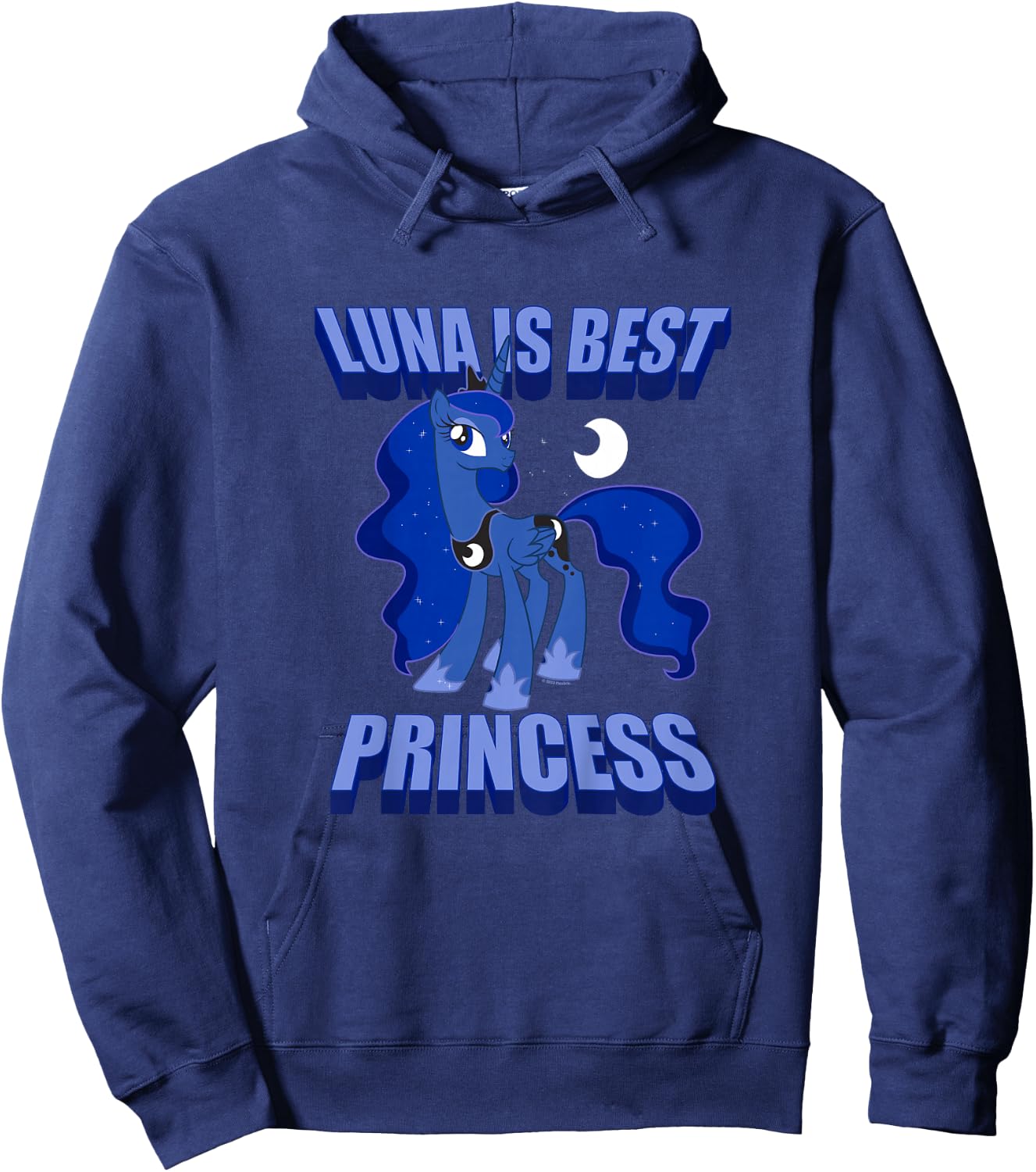 Kids My Little Pony: Friendship Is Magic Luna The Best Princess Hoodie - Hoodie | Navy