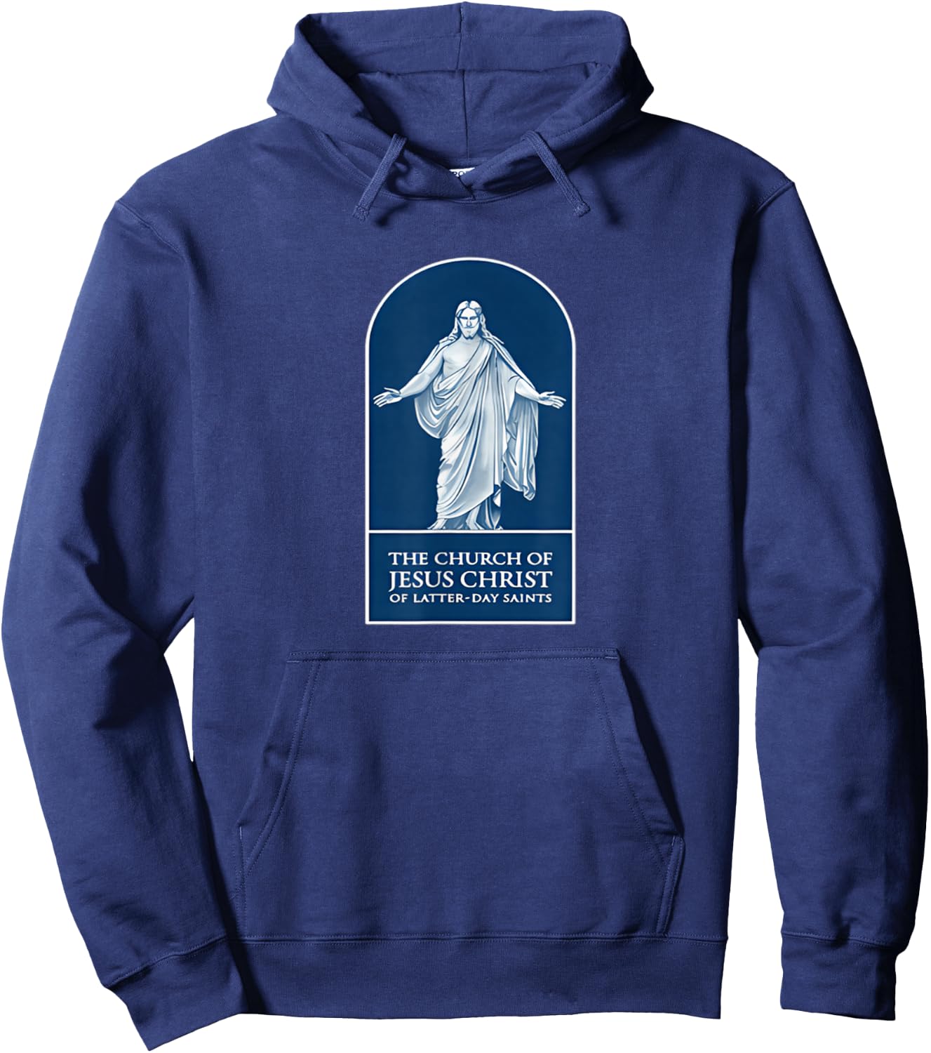 Vintage Lds Mormon Church Of Jesus Christ Faith God Hoodie - Hoodie | Navy