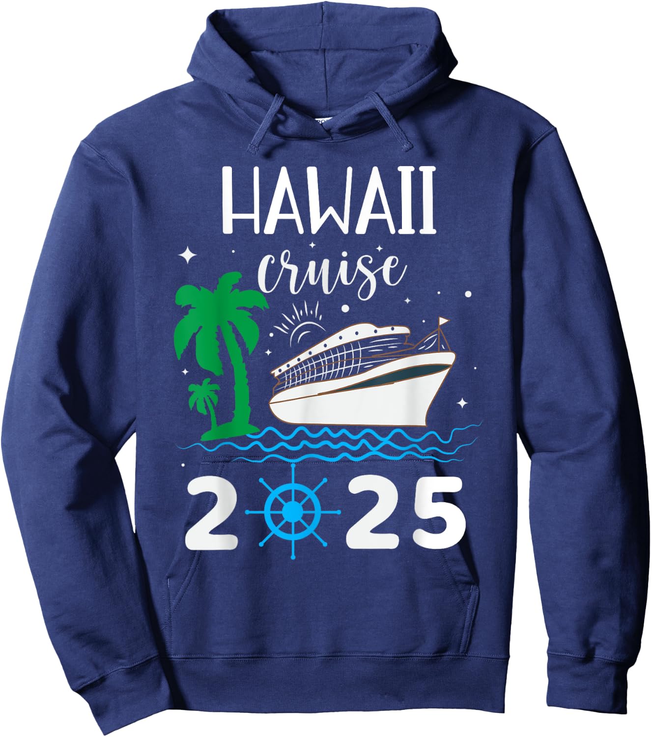 Hawaii Cruise 2025 Vacation Trip Matching Family Group Hoodie - Hoodie | Navy