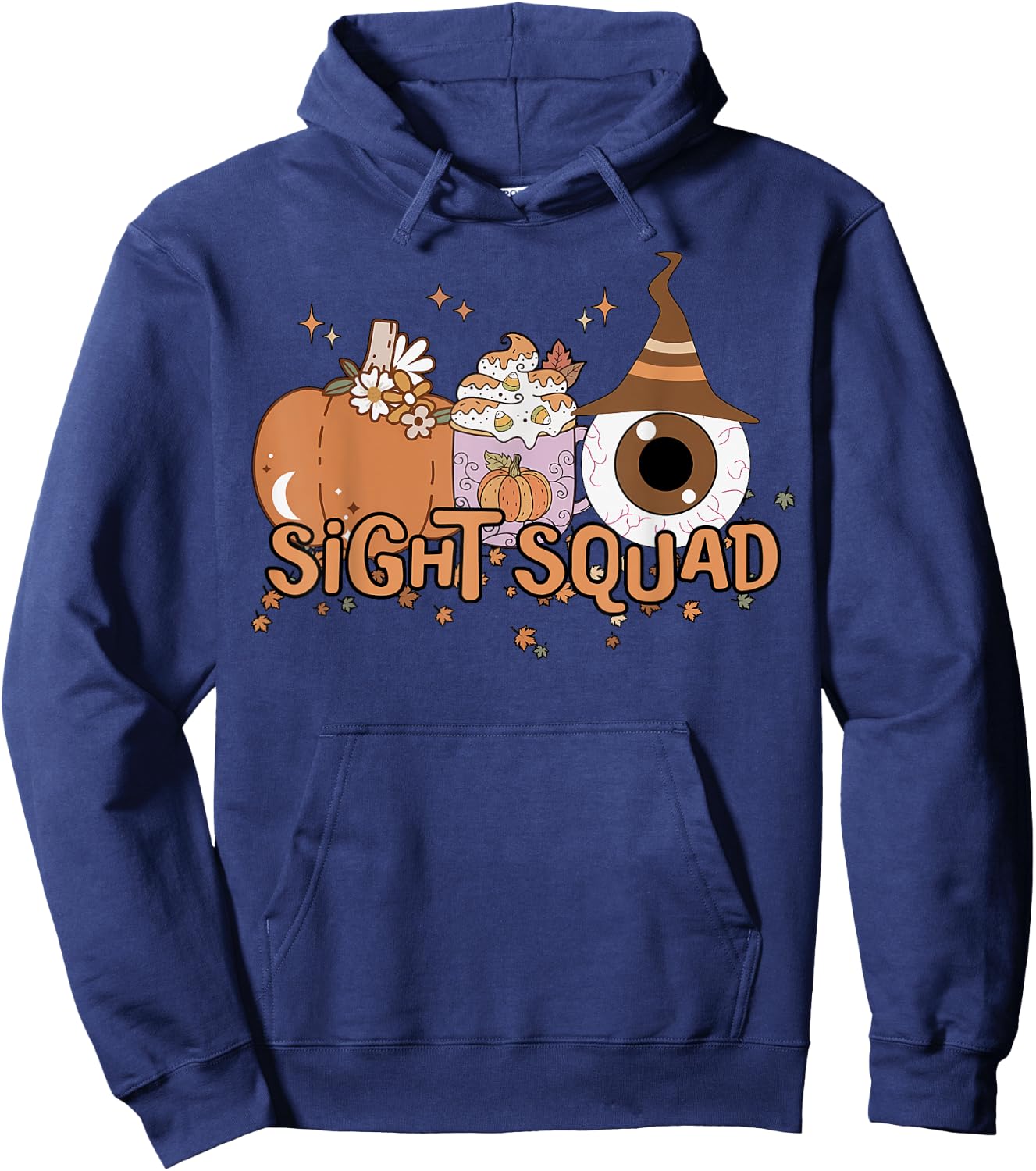 Sight Squad Halloween Optometry Eye Doctor Staff Fall Autumn Hoodie - Hoodie | Navy