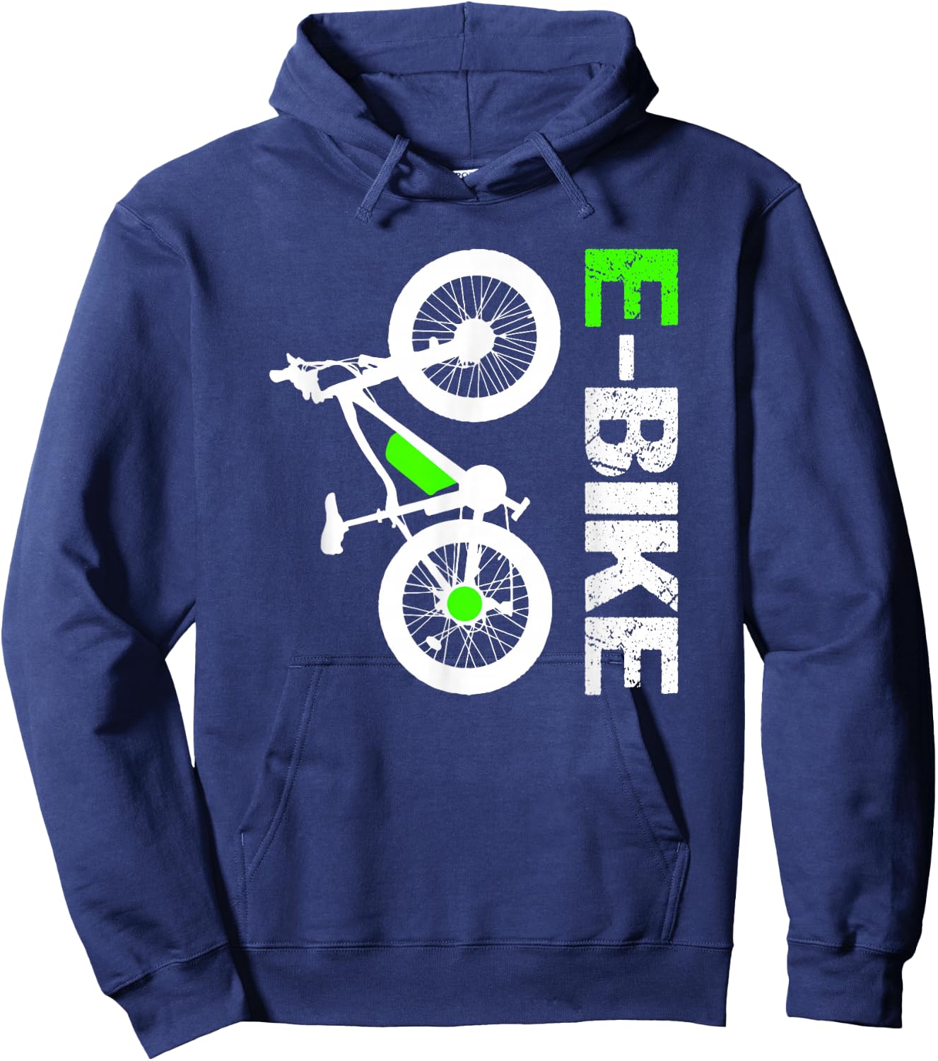 E-Bike - Cool Electric Bicycle Gift Hoodie - Hoodie | Navy