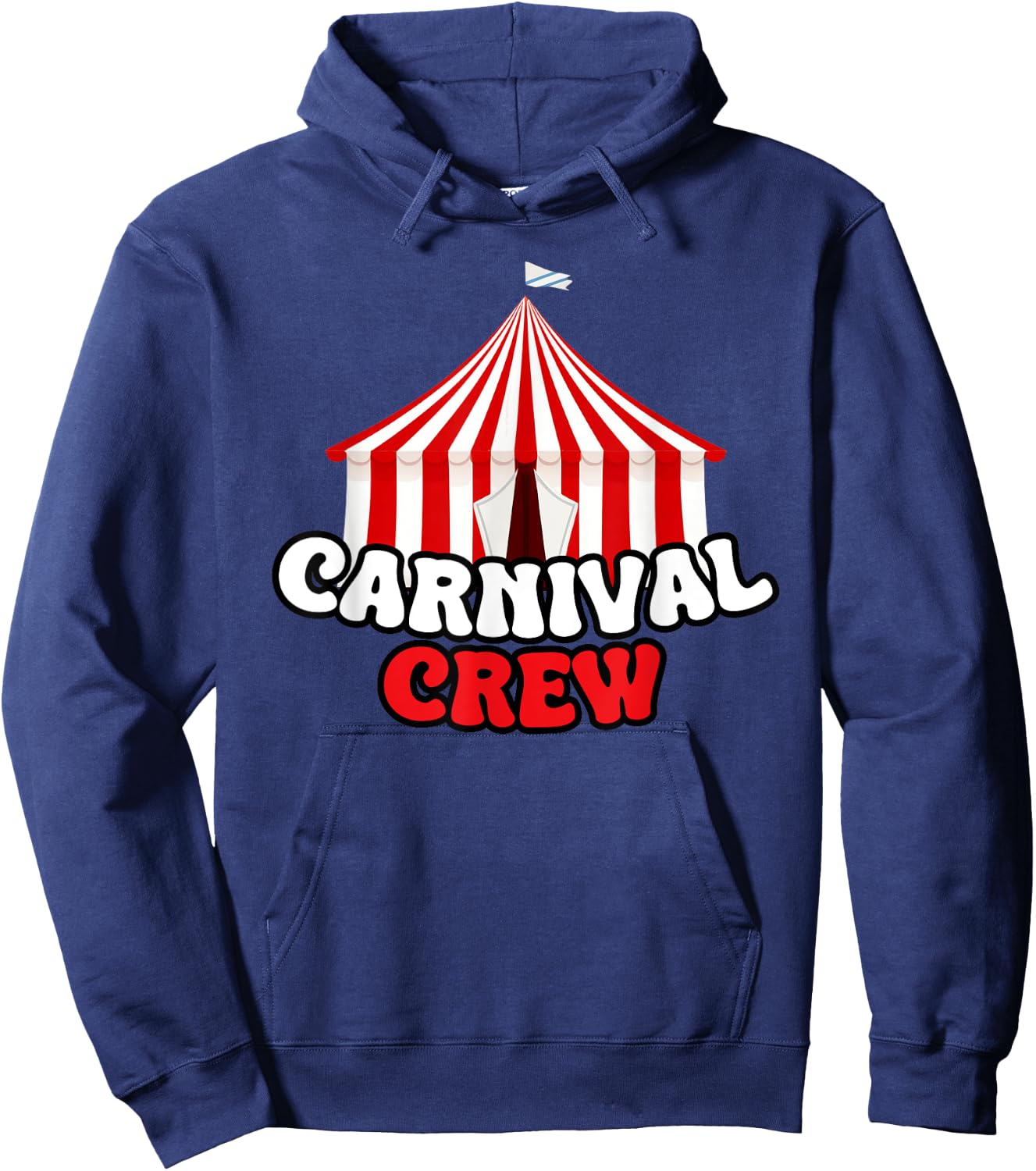 Carnival Crew Circus Staff Festival Theme Birthday Party Hoodie - Hoodie | Navy