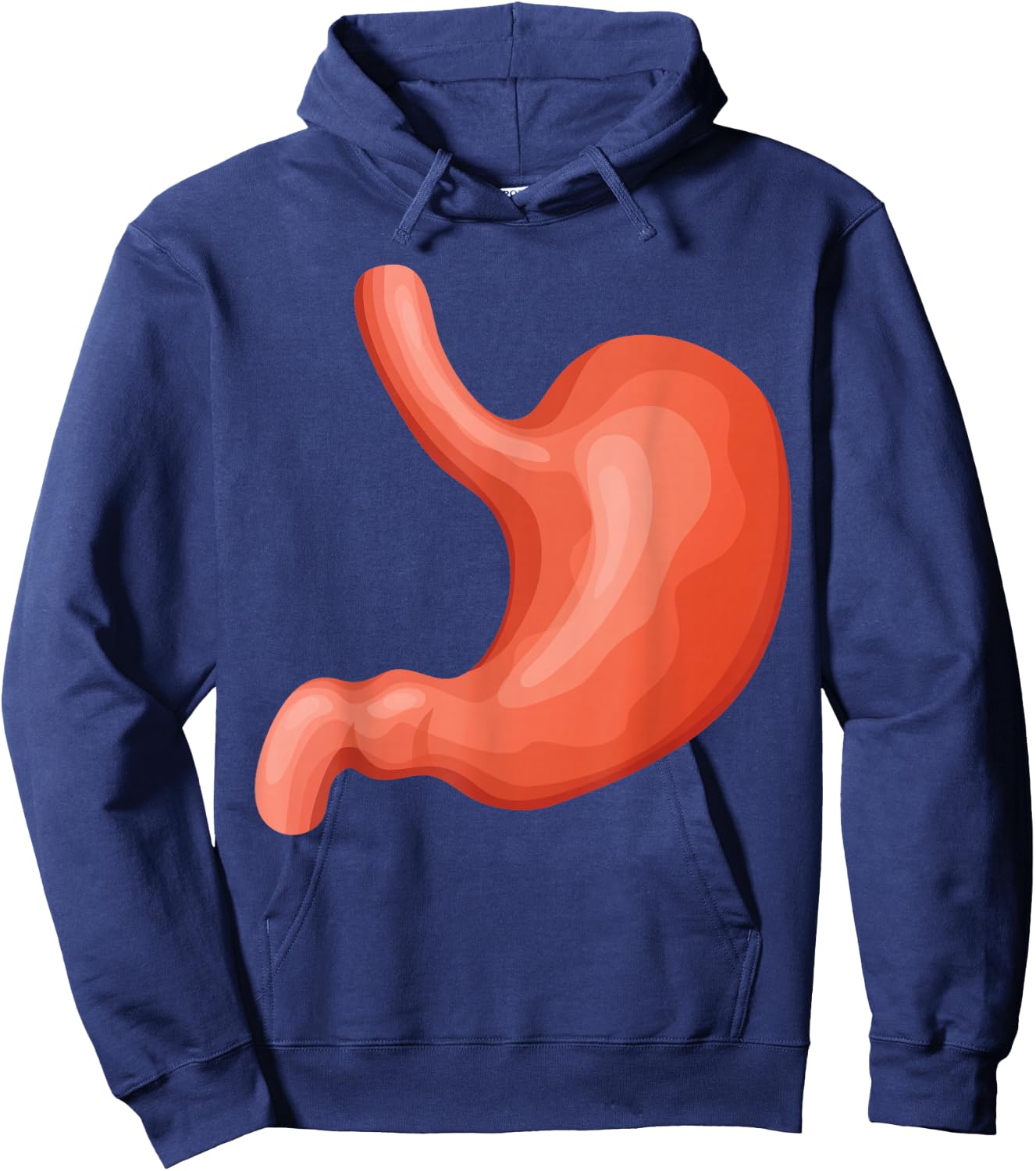 Human Body Organs Anatomy Group Costumes - Stomach Costume Hoodie - Hoodie | Navy
