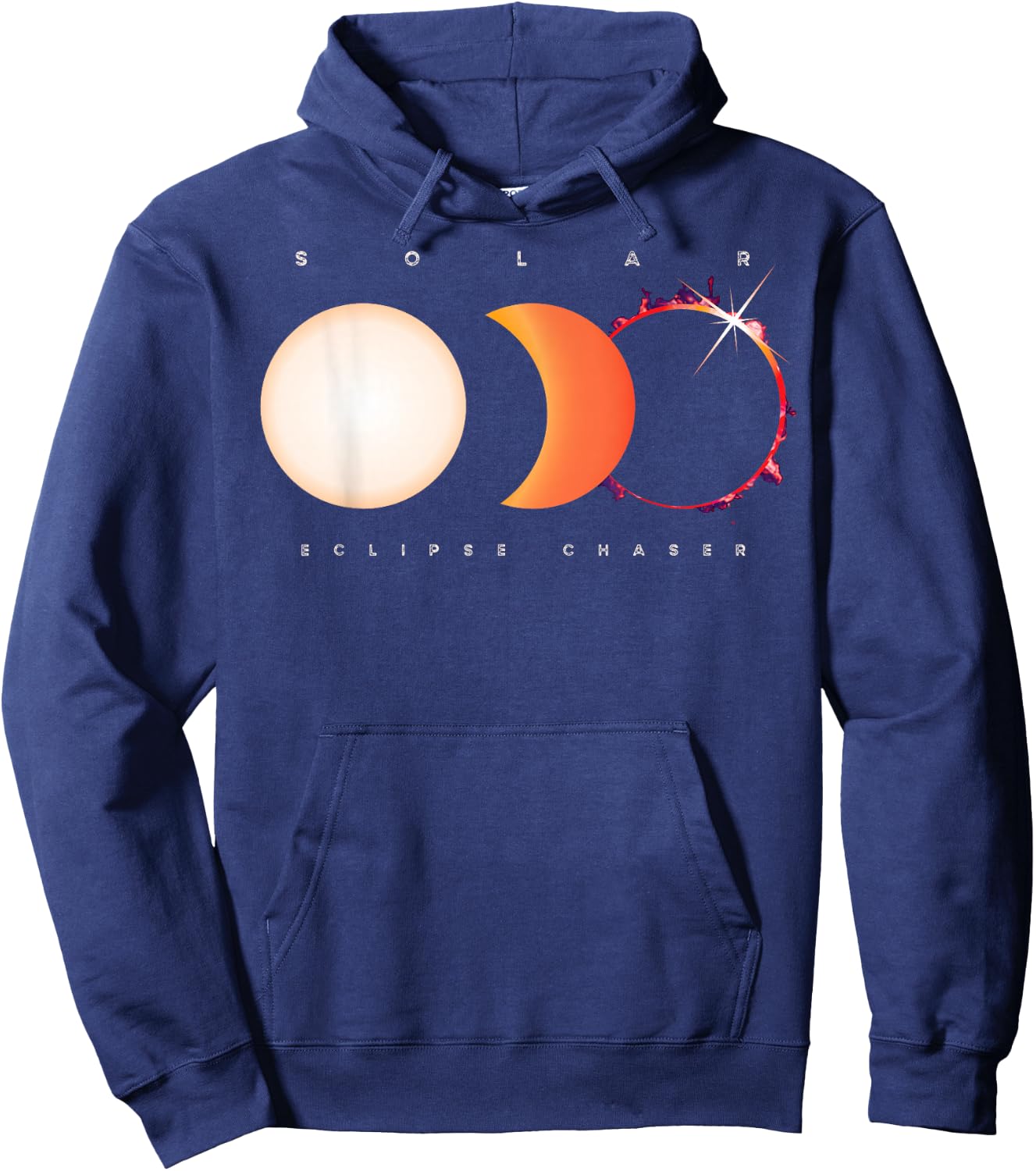 Solar Eclipse Chaser Shirt Total Eclipse Astronomy Hoodie - Hoodie | Navy