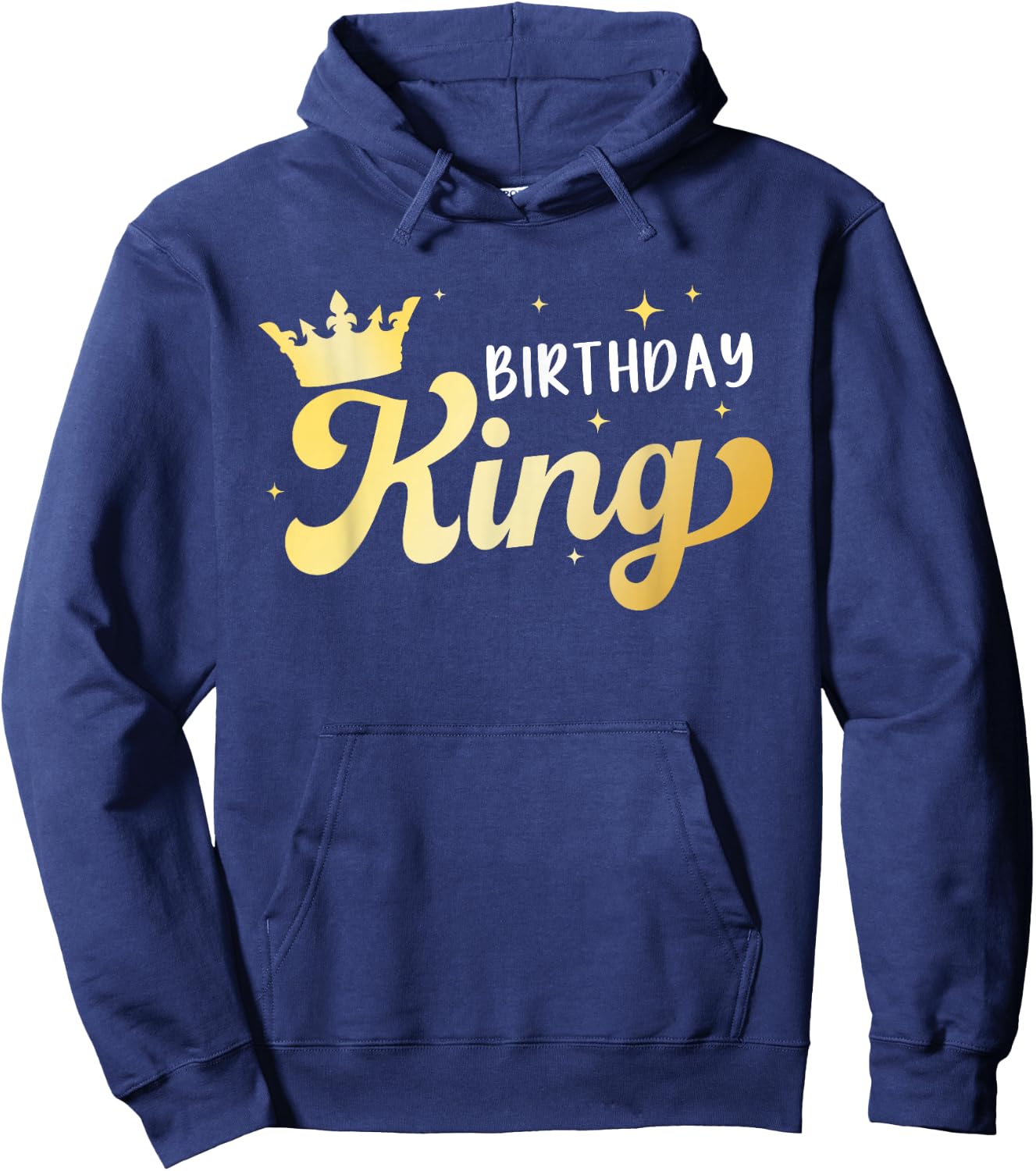 Birthday King For Boys And Men Matching Birthday Hoodie - Hoodie | Navy