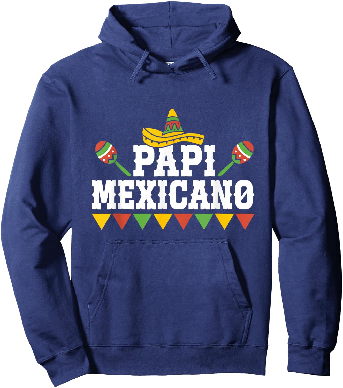 Papi Mexicano Mexican Country Lover Proud Mexico Hoodie - Hoodie | Navy