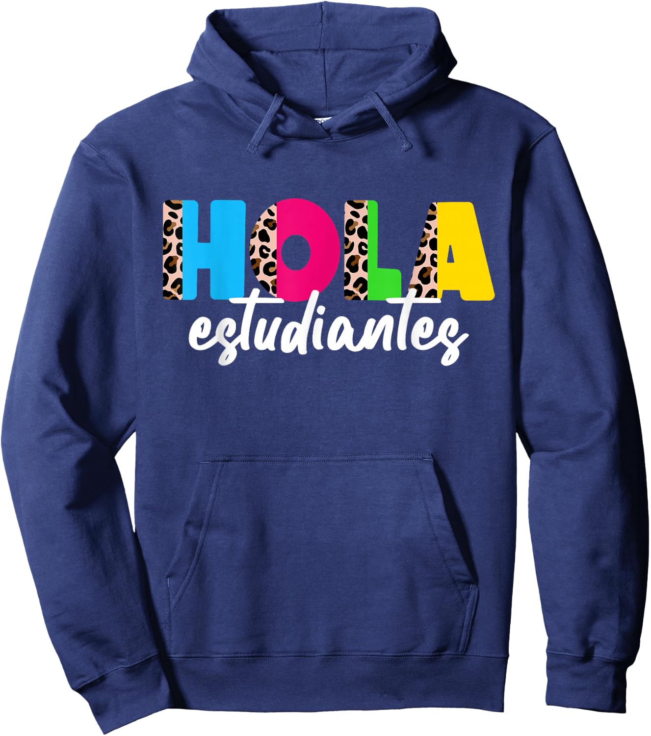 Spanish Teacher Shirt Men Maestra Back to School Hoodie - Hoodie | Navy