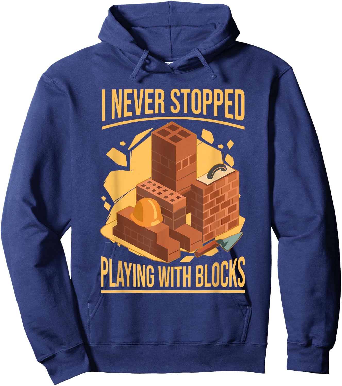 Bricklayer Masonry Hoodie - Hoodie | Navy