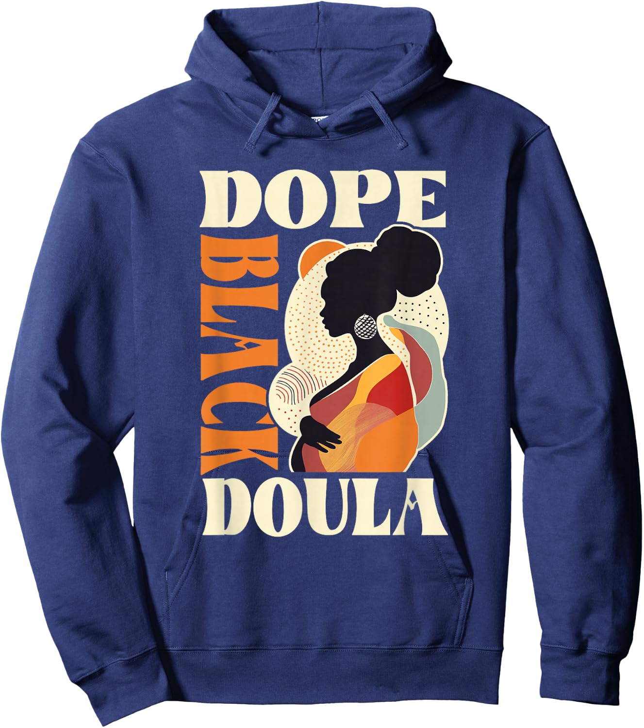 Dope Black - Doula Hoodie - Hoodie | Navy