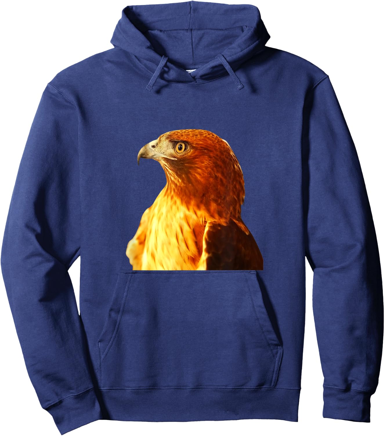 Hawk Shirt Red-Shouldered Hawk Bird Ornithology Hoodie - Hoodie | Navy
