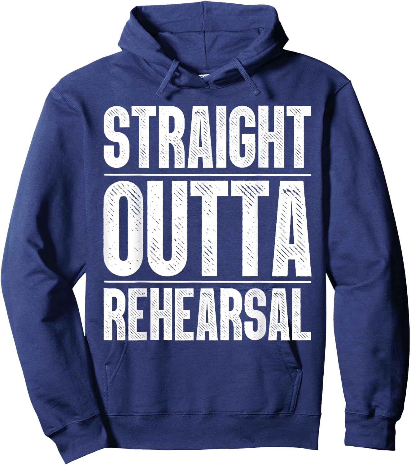 Cool Theater Women Actor Broadway Musical Drama Geek Hoodie - Hoodie | Navy