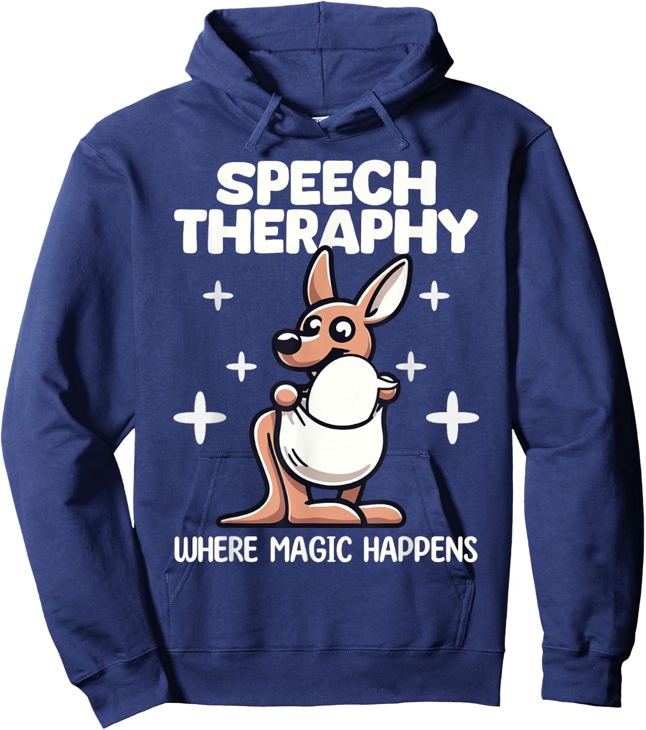 Speech Therapist SLP Pathologist Therapists Therapy Hoodie - Hoodie | Navy