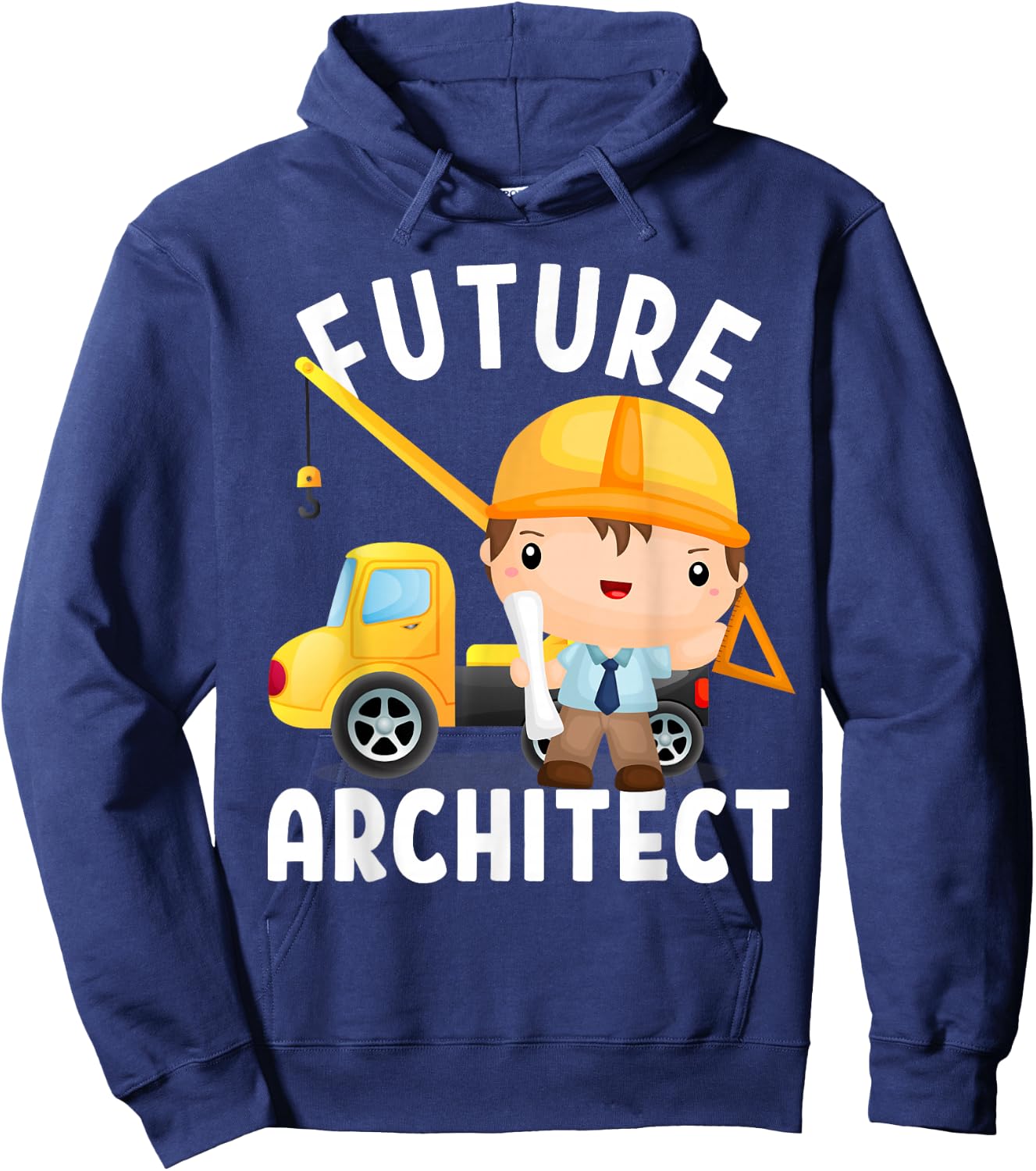Future Architect Costume for Toddler Adults & Kids Hoodie - Hoodie | Navy