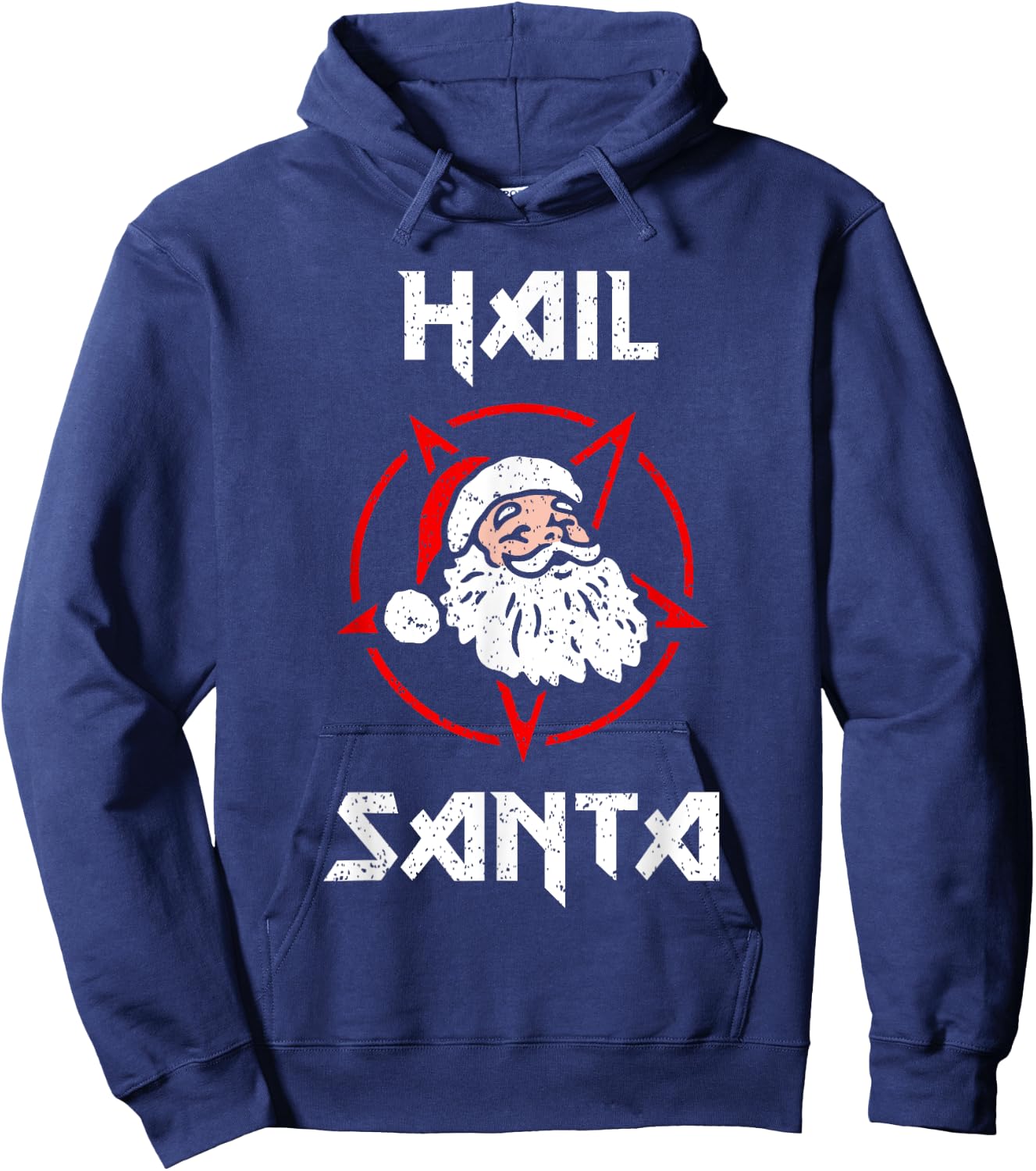 Hail Santa Hoodie - Hoodie | Navy