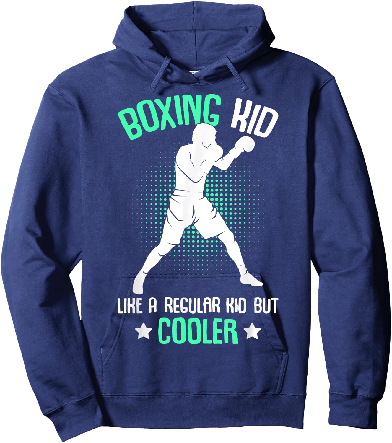 Boxing Kid Boxer Boys Hoodie - Hoodie | Navy