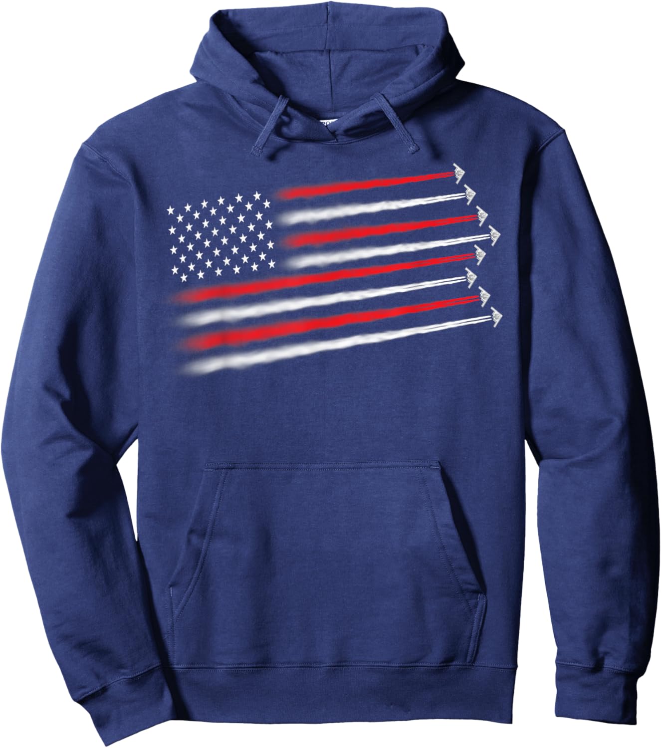 Patriotic s Bomber 4th Of July s USA Hoodie - Hoodie | Navy