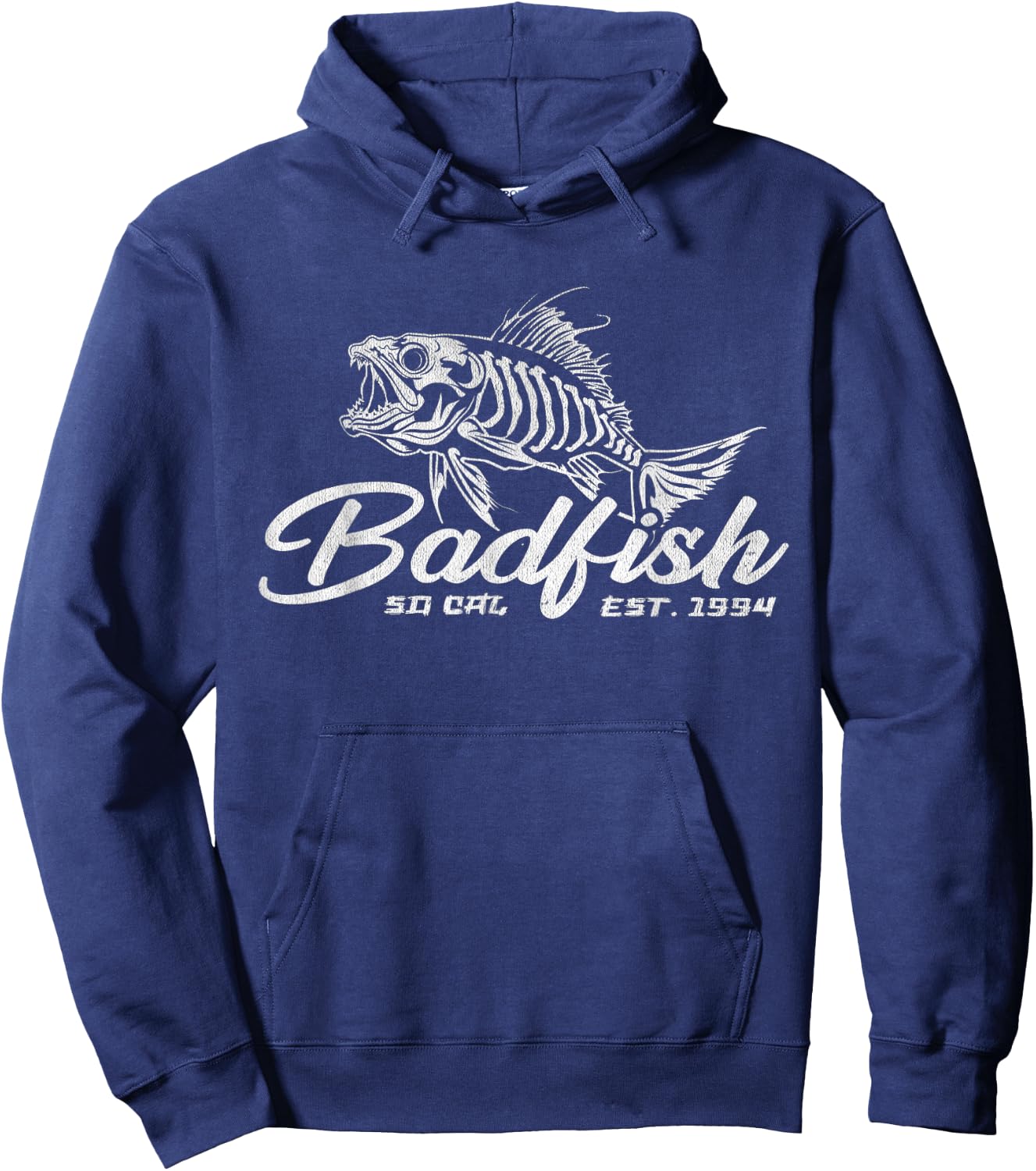 Badfish Classic Arts Funny Animal Musicians Apparel Lovers Hoodie - Hoodie | Navy
