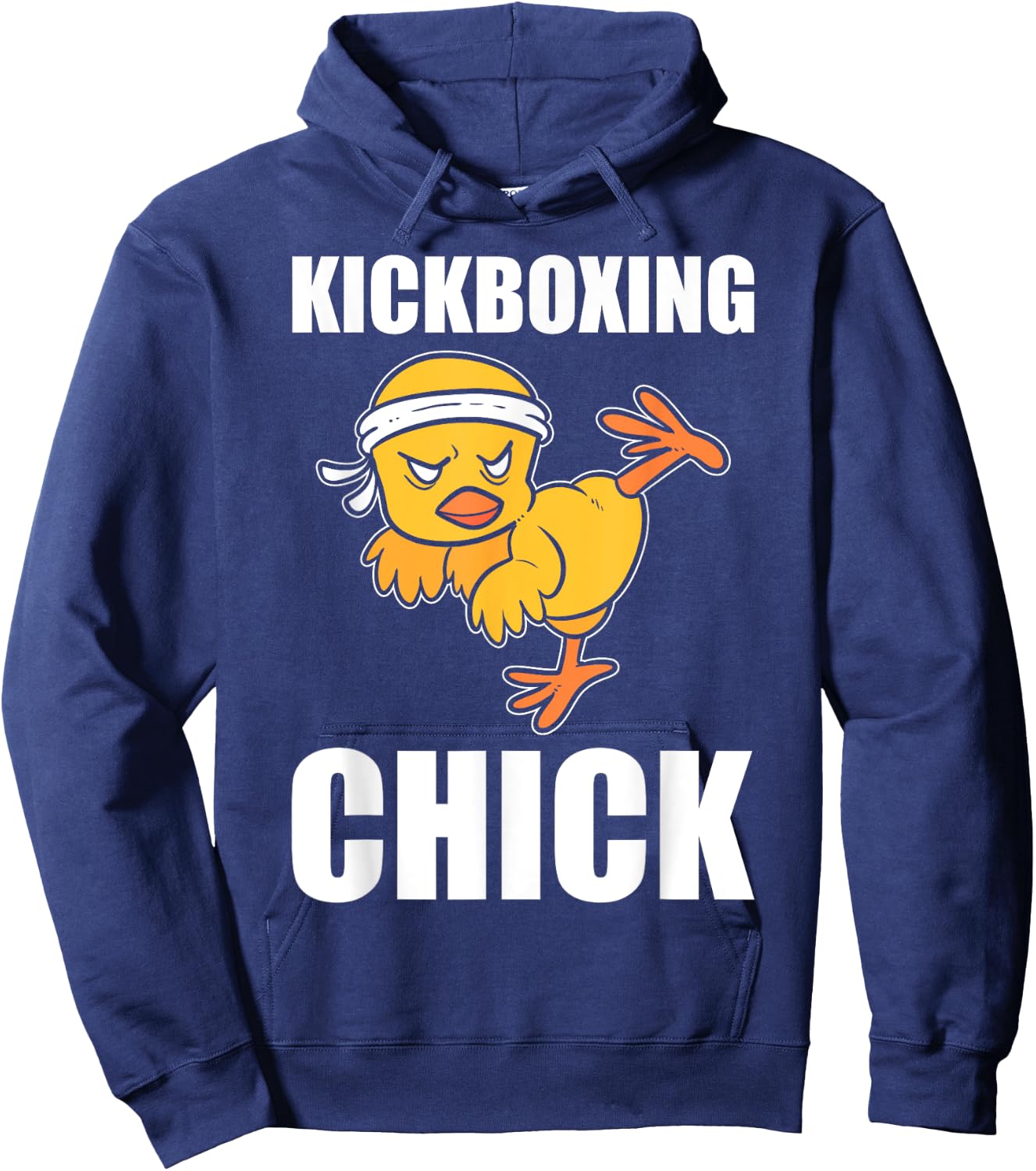 Funny Kickboxing Chick Kickboxing Instructor Hoodie - Hoodie | Navy
