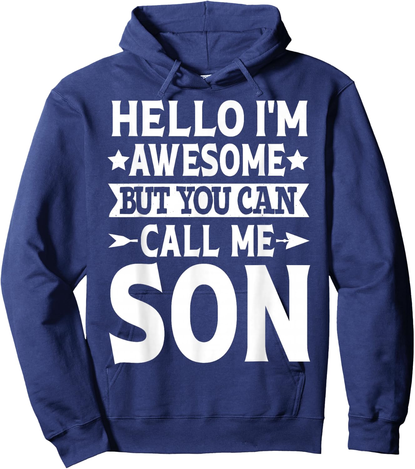 Son Surname Call Me Son Family Team Last Name Son Hoodie - Hoodie | Navy