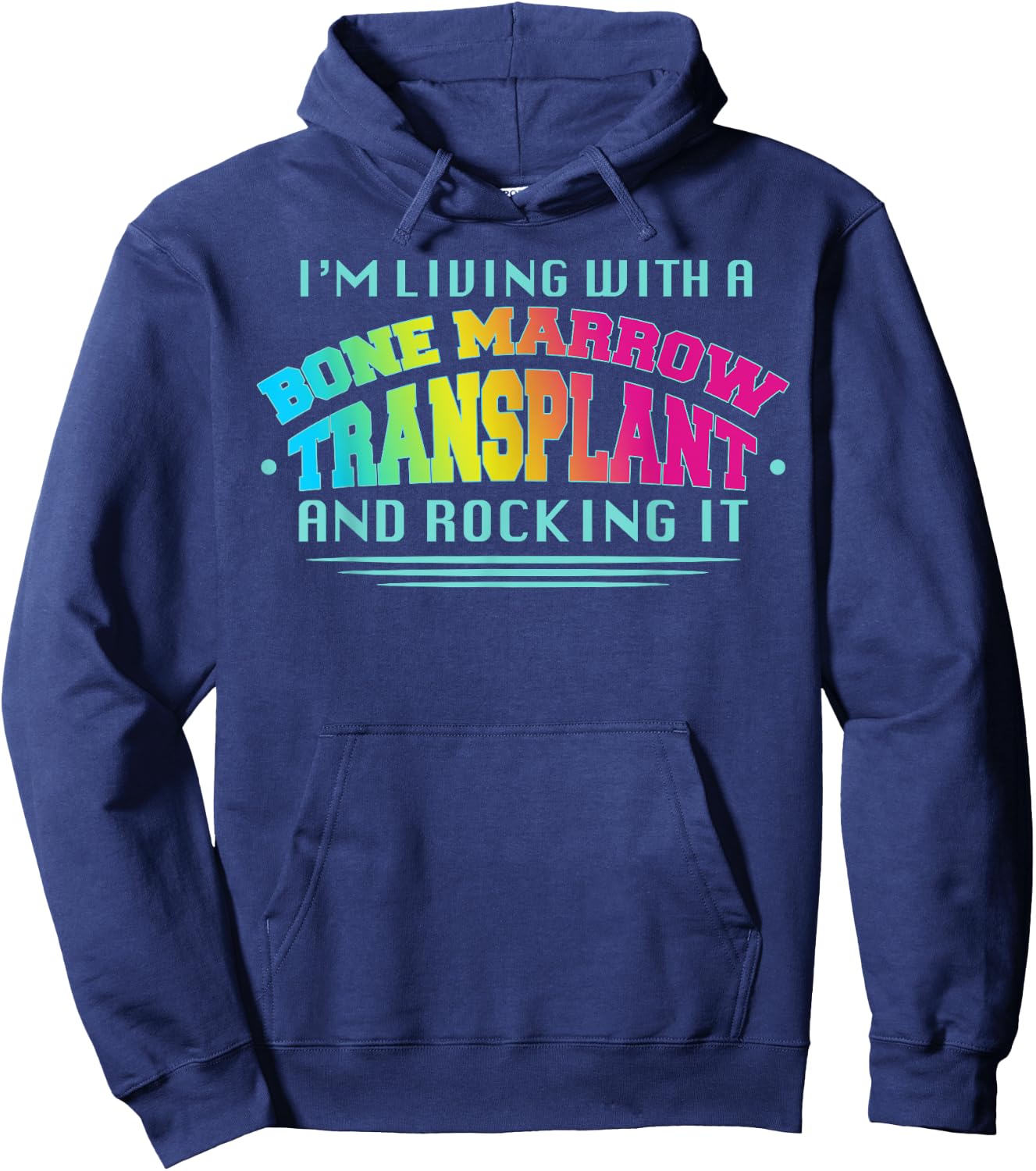 Bone Marrow Transplant Organ Donor Transplantation Hoodie - Hoodie | Navy