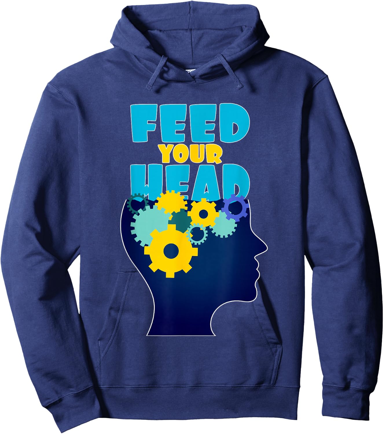 Feed your head Hoodie - Hoodie | Navy