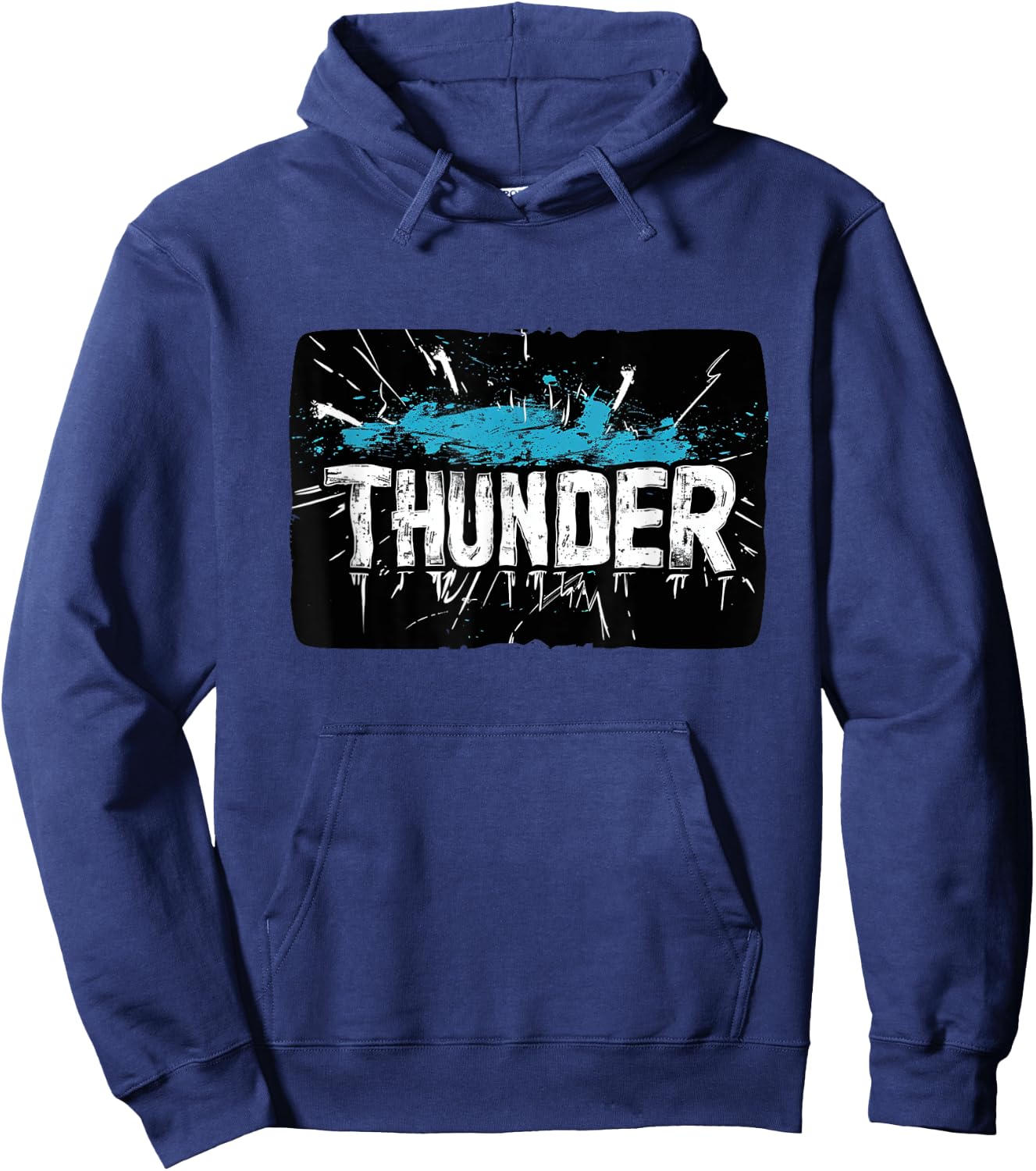 Cool Thunder emblem Outfit for Boys and Girls Hoodie - Hoodie | Navy