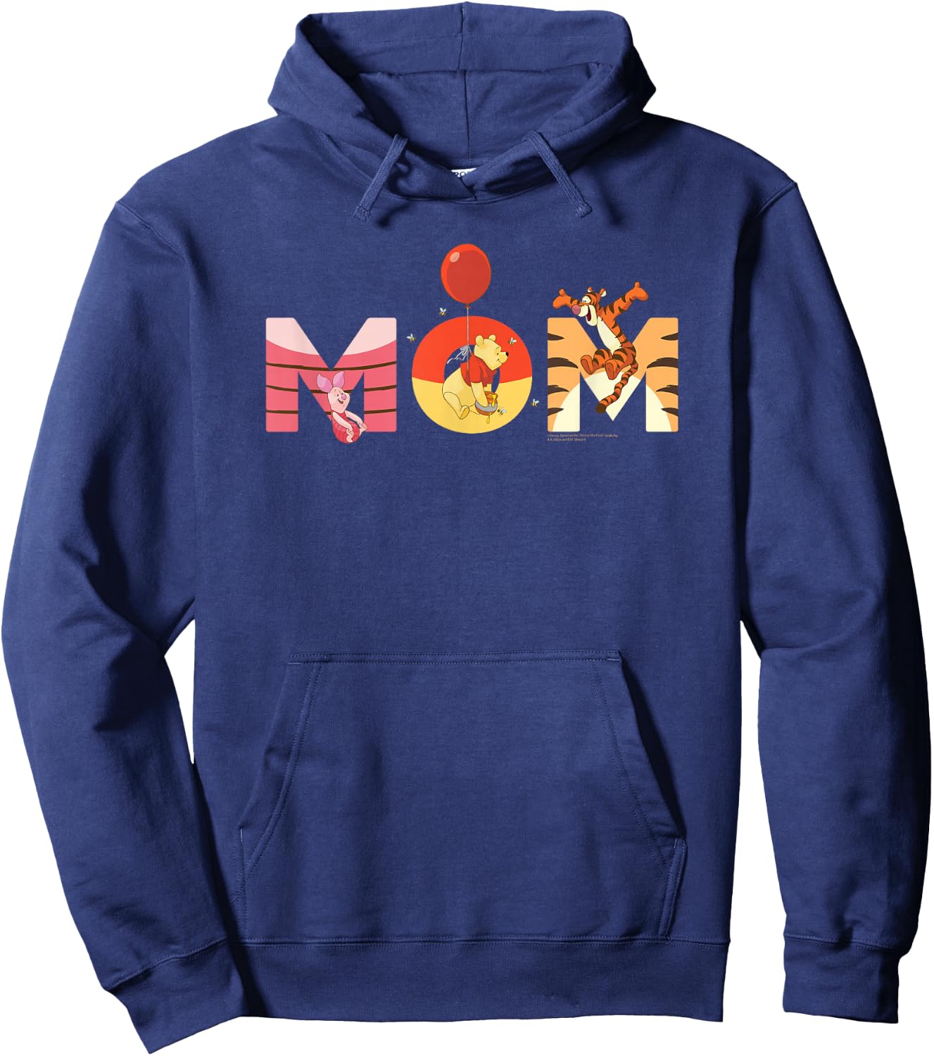 Disney Winnie the Pooh and Friends Mom Mother’s Day Birthday Hoodie - Hoodie | Navy