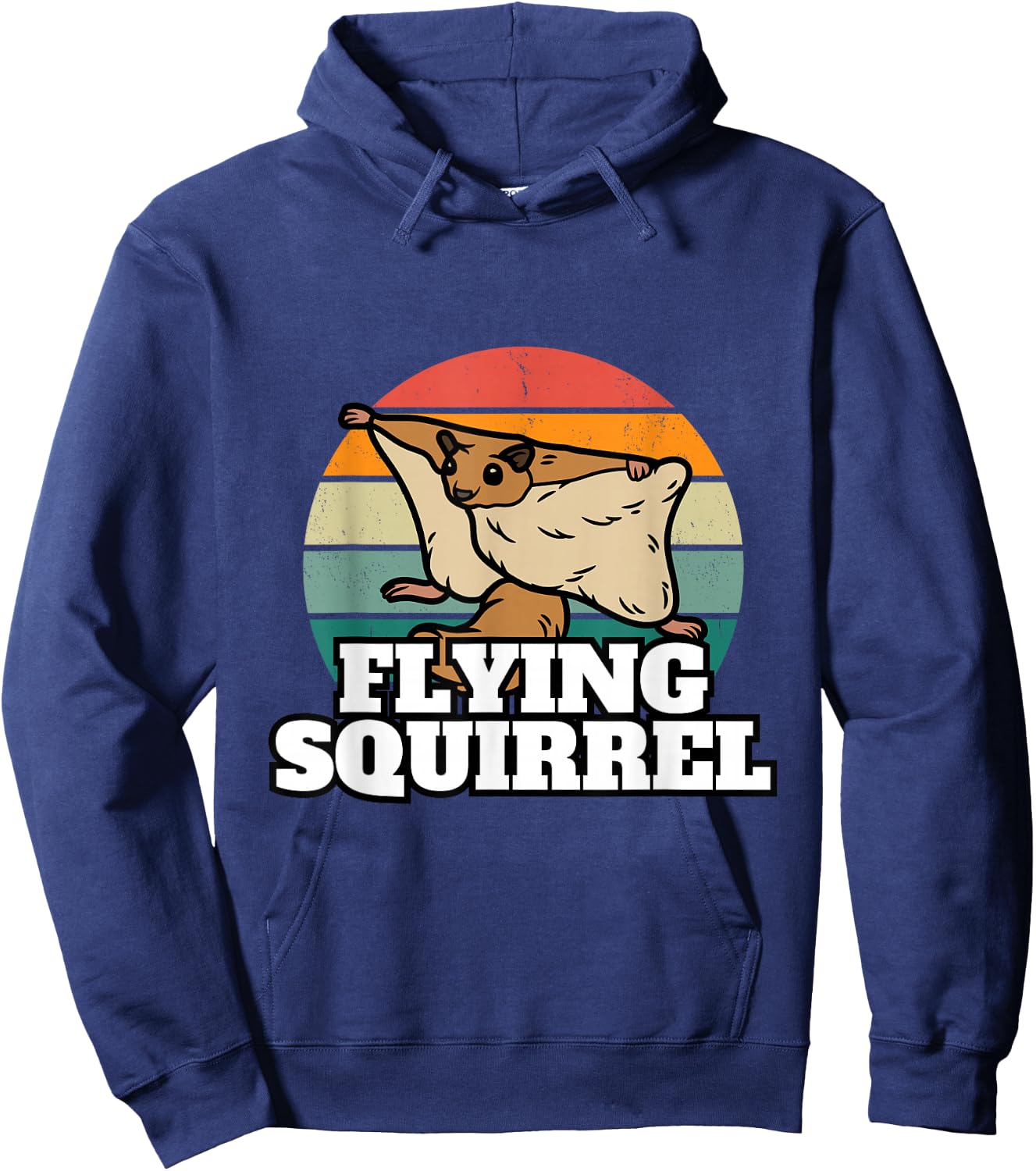 Funny Flying Squirrel Shirt Animal Lover Flying Squirrels Hoodie - Hoodie | Navy